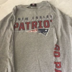 NFL Team Apparel Patriots long sleeve tee shirt